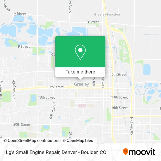 Lg's Small Engine Repair map