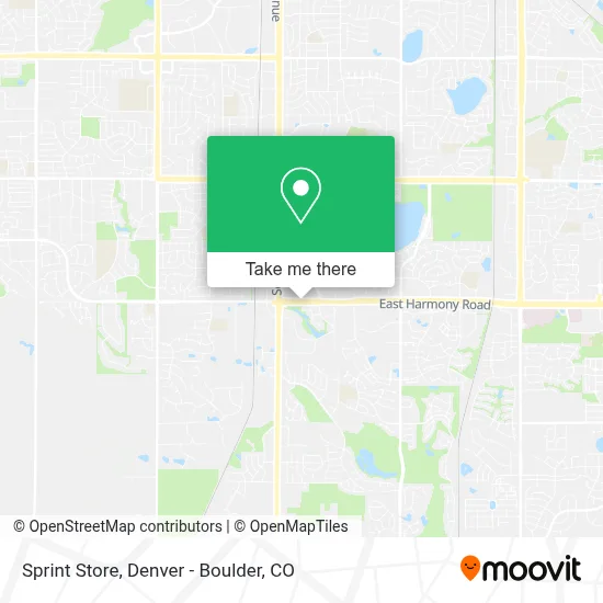 Sprint Store map