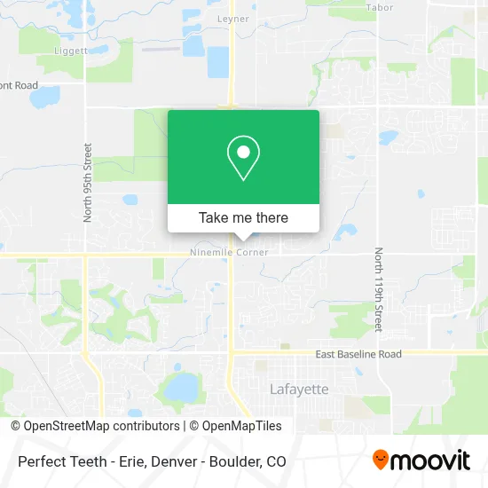 Perfect Teeth - Erie map