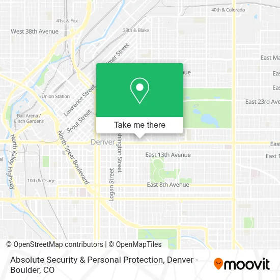 Absolute Security & Personal Protection map