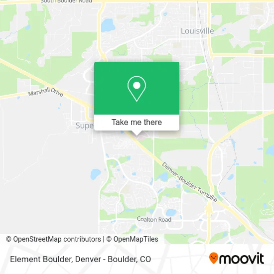 Element Boulder map