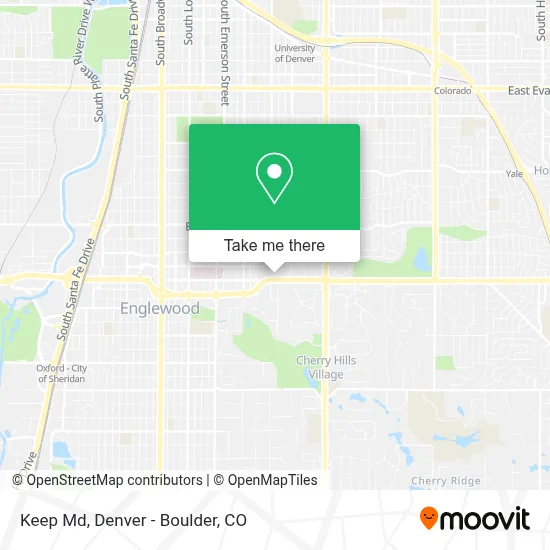 Keep Md map