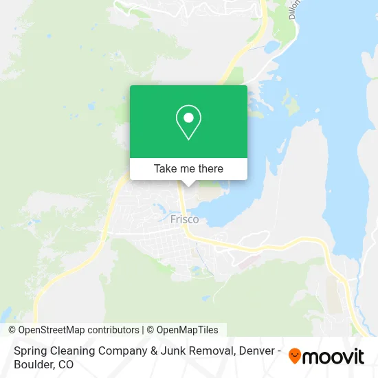 Spring Cleaning Company & Junk Removal map