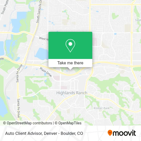 Auto Client Advisor map