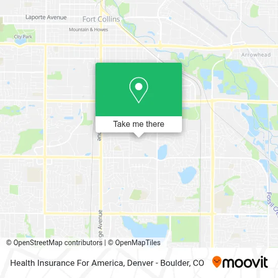 Health Insurance For America map