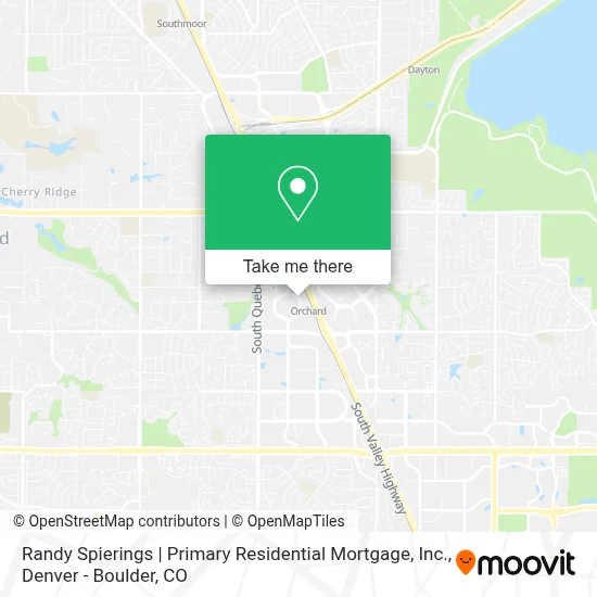 Randy Spierings | Primary Residential Mortgage, Inc. map