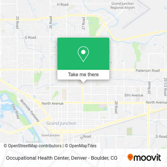Occupational Health Center map