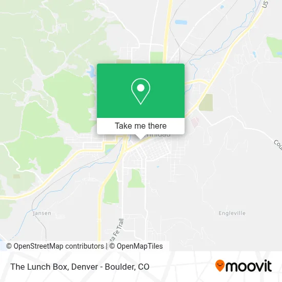The Lunch Box map
