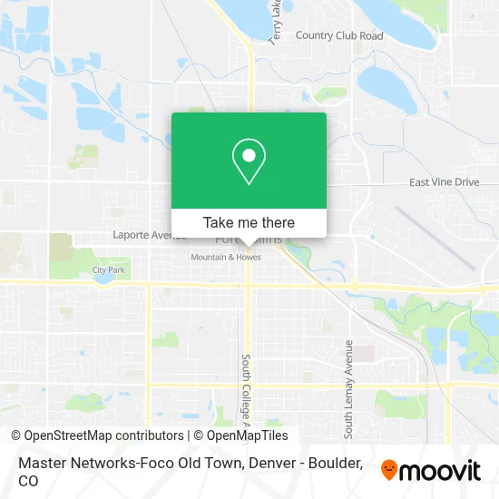 Master Networks-Foco Old Town map
