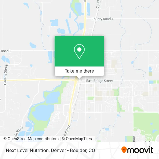 Next Level Nutrition map