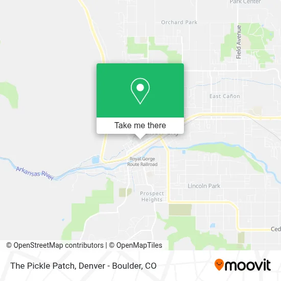 The Pickle Patch map