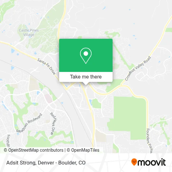 Adsit Strong map