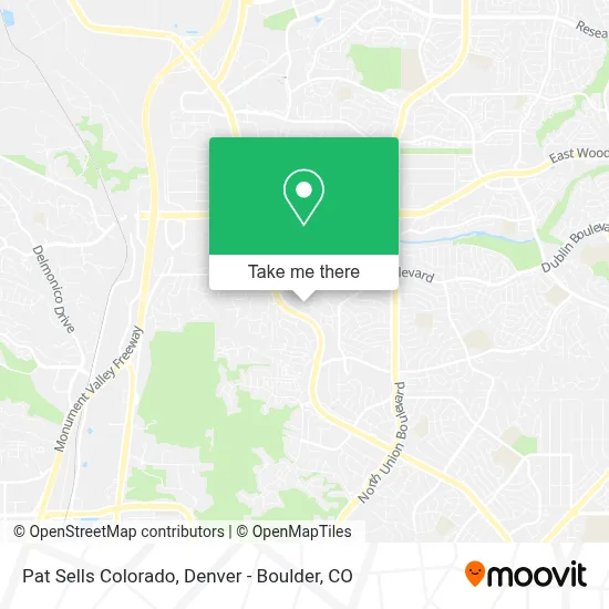 Pat Sells Colorado map