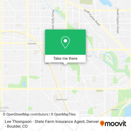 Lee Thompson - State Farm Insurance Agent map