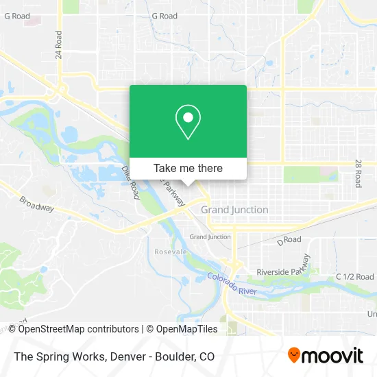 The Spring Works map