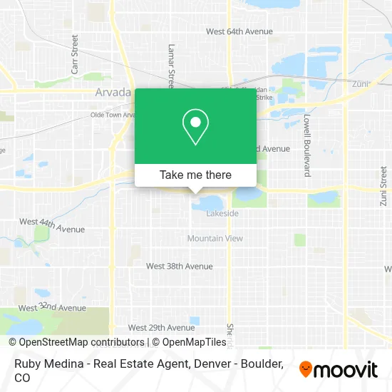 Ruby Medina - Real Estate Agent map