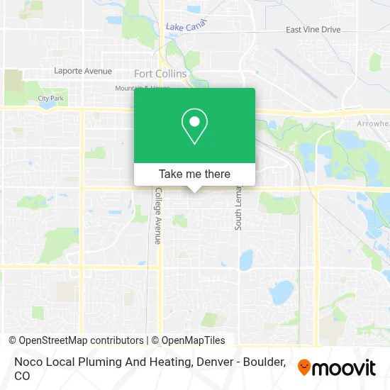 Noco Local Pluming And Heating map