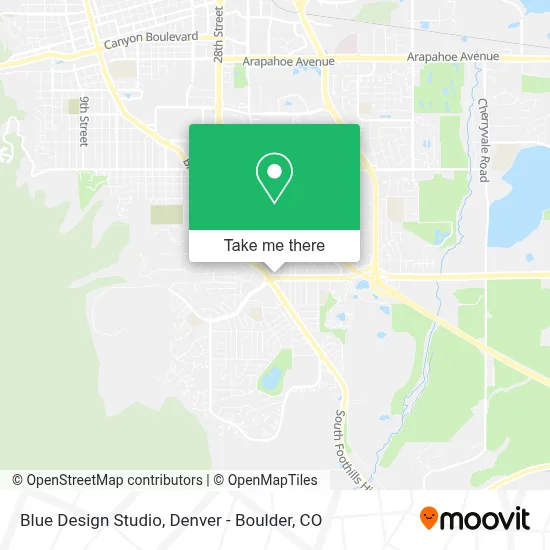 Studio Blue Design map