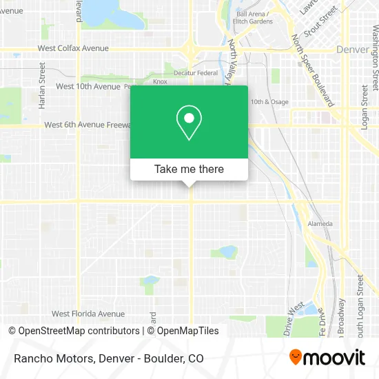 Rancho Motors map