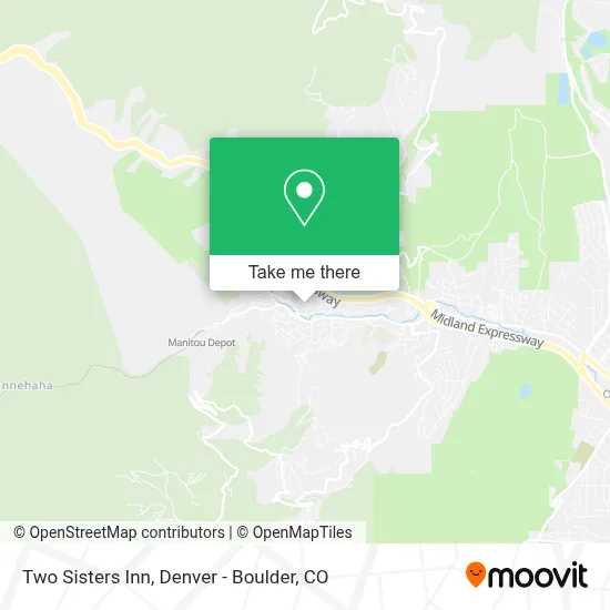 Two Sisters Inn map
