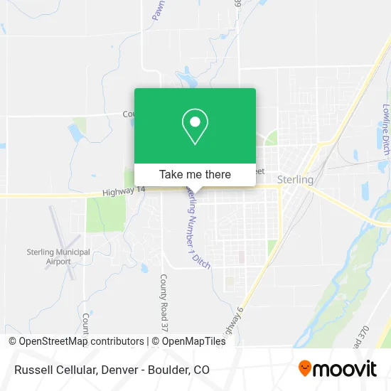 Russell Cellular map