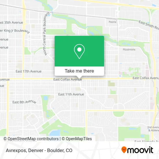 Avrexpos map
