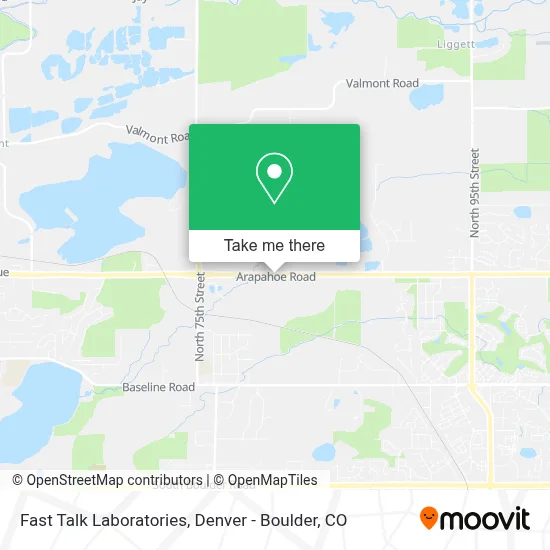 Fast Talk Laboratories map