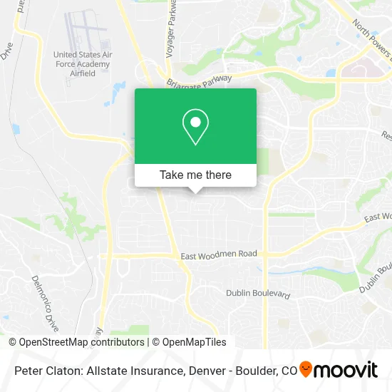 Peter Claton: Allstate Insurance map