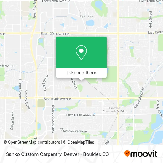 Sanko Custom Carpentry map