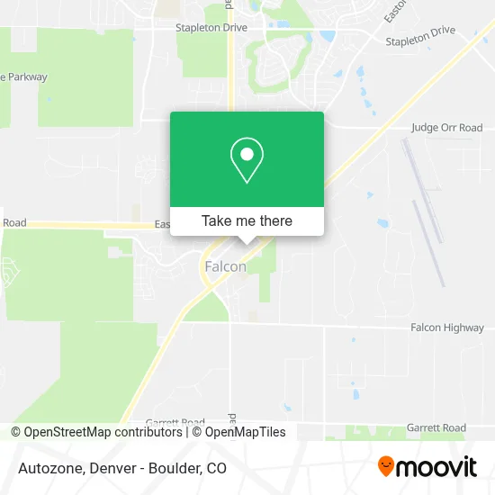 Autozone map