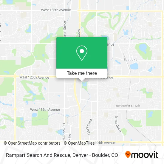 Rampart Search And Rescue map