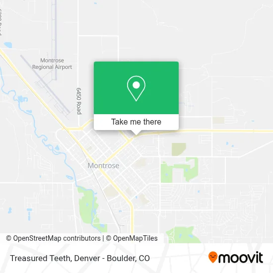 Treasured Teeth map