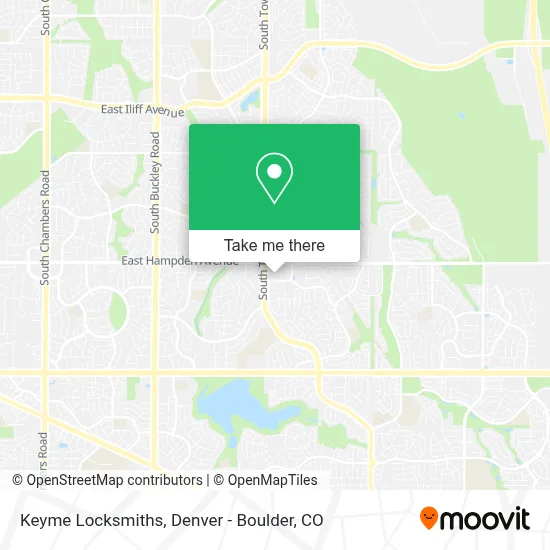 Keyme Locksmiths map