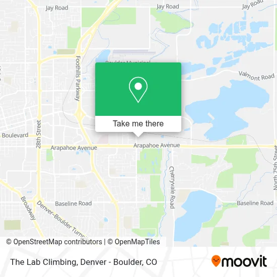 The Lab Climbing map