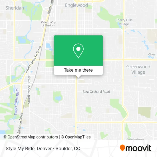 Style My Ride map