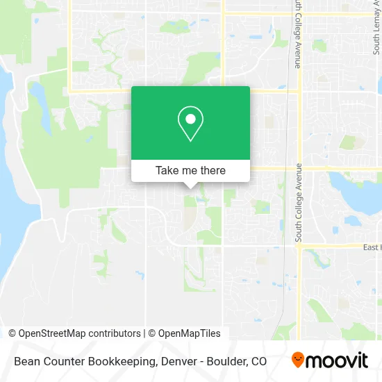 Bean Counter Bookkeeping map