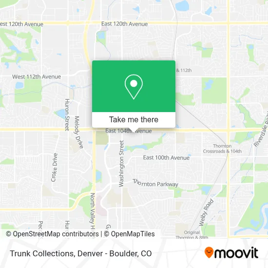 Trunk Collections map