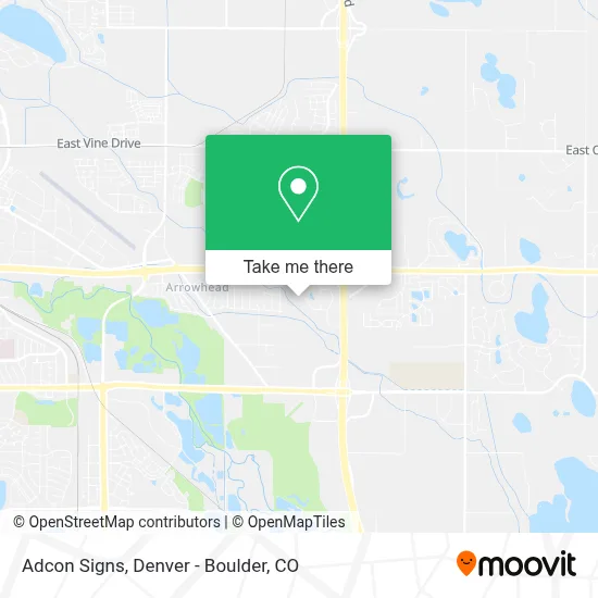 Adcon Signs map