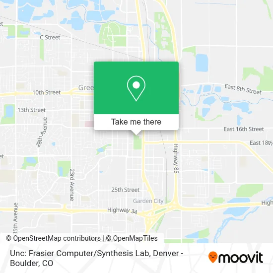 Unc: Frasier Computer / Synthesis Lab map