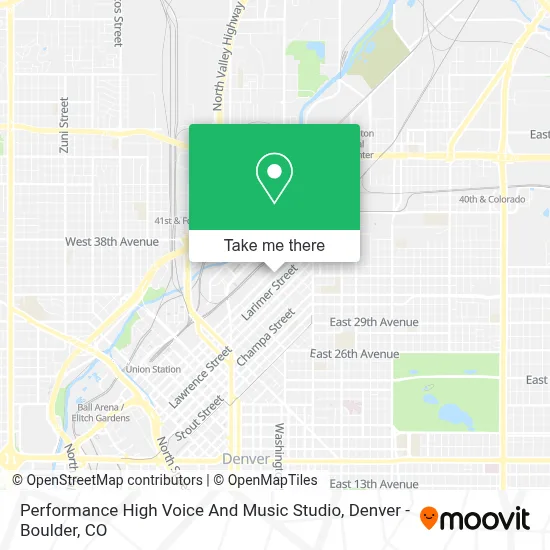 Performance High Voice And Music Studio map