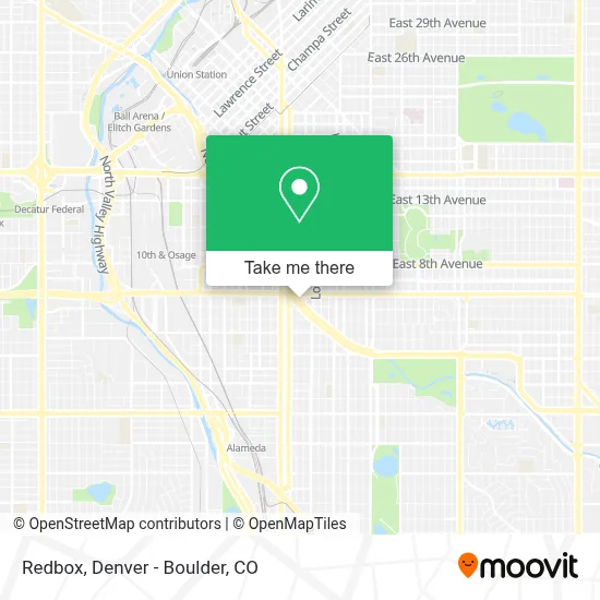 Redbox map