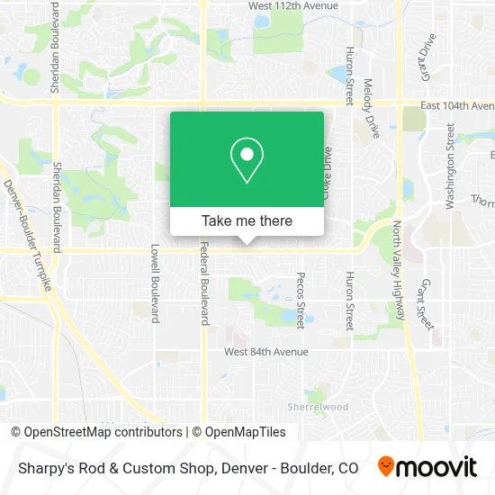 Sharpy's Rod & Custom Shop map