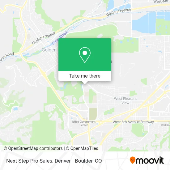 Next Step Pro Sales map
