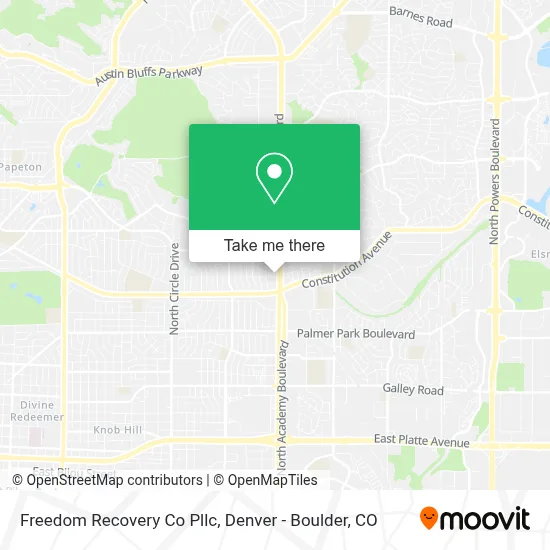 Freedom Recovery Co Pllc map