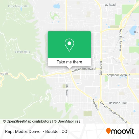 Rapt Media map