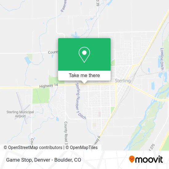 Game Stop map