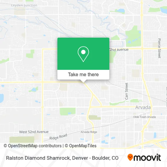 Ralston Diamond Shamrock map