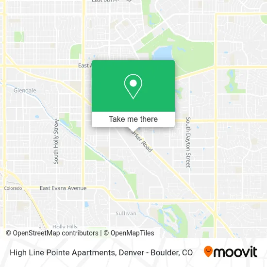 High Line Pointe Apartments map