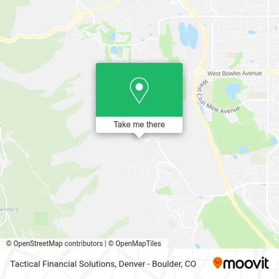Tactical Financial Solutions map