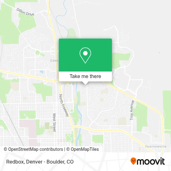 Redbox map